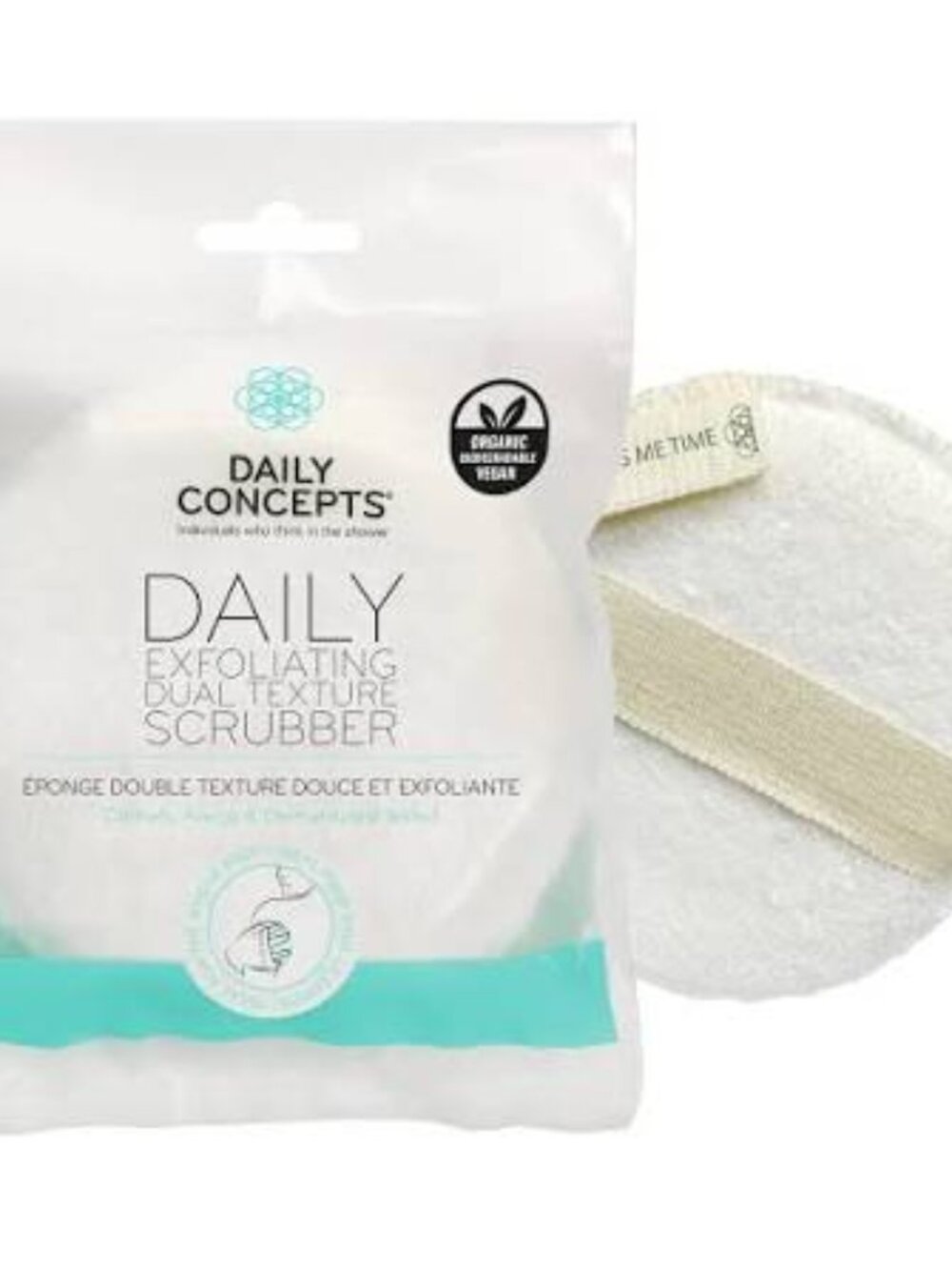 NEW Daily Concepts Exfoliating Dual Texture Scrubber
